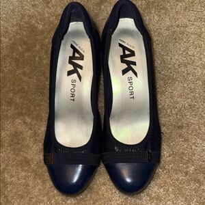 Anne Klein Women's Navy Flats